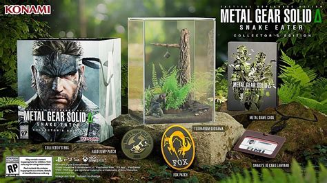 metal gear solid snake eater box conversation|metal gear solid delta snake eater collector's edition.